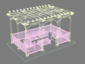 pergola 11 3D 模型