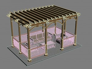 pergola 11 3D 模型
