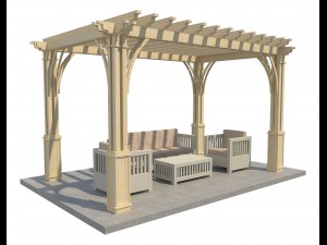 pergola 12 3D मॉडल