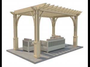 pergola 12 3D मॉडल