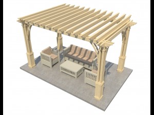 pergola 12 3D मॉडल