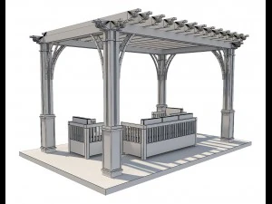 pergola 12 3D Model