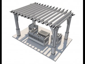 pergola 12 3D मॉडल