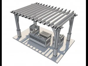 pergola 12 3D Model