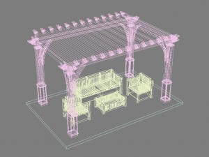 pergola 12 3D मॉडल