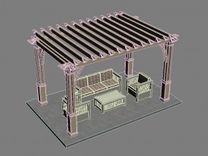 pergola 12 3D मॉडल