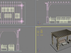 pergola 12 3D मॉडल