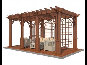 pergola 13 3D मॉडल
