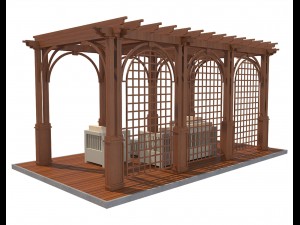 pergola 13 3D मॉडल
