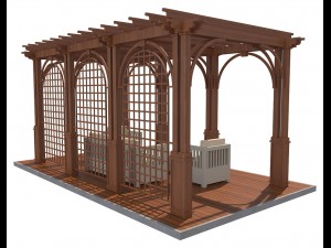 pergola 13 3D मॉडल