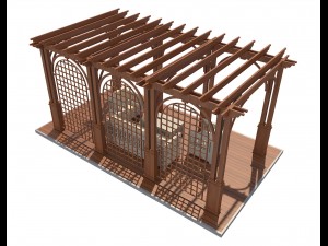 pergola 13 3D मॉडल
