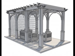 pergola 13 3D मॉडल