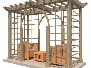 pergola 14 3D Model