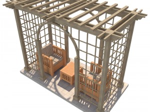 pergola 14 3D Model