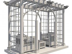 pergola 14 3D Model
