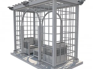 pergola 14 3D Model