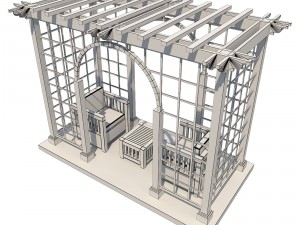 pergola 14 3D Model