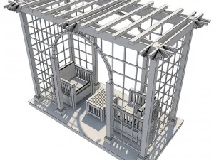 pergola 14 3D Model