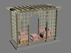 pergola 14 3D Model