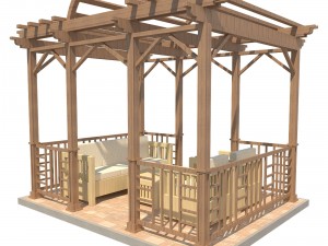 pergola 15 3D Модель