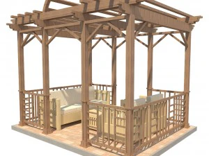 pergola 15 3D Model
