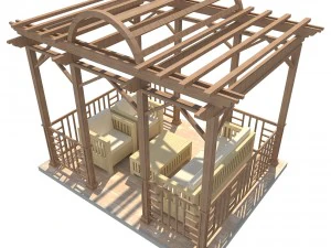 pergola 15 3D Model