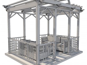 pergola 15 3D Модель