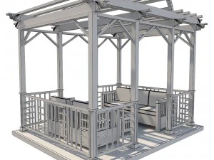 pergola 15 3D Model