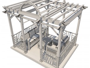 pergola 15 3D Модель