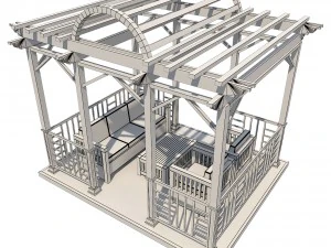 pergola 15 3D Model