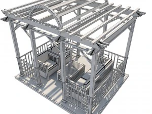 pergola 15 3D Model