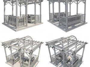 pergola 15 3D Model