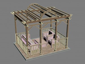 pergola 15 3D Модель
