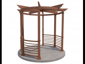 pergola 16 3D मॉडल