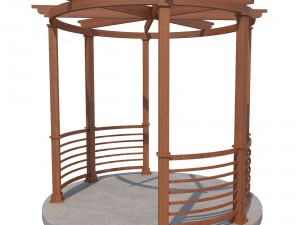 pergola 16 Modèle 3D