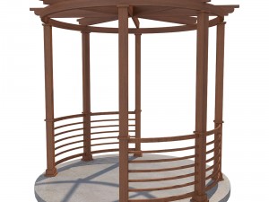 pergola 16 Modèle 3D