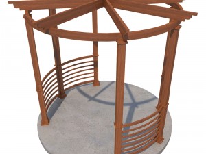 pergola 16 Modèle 3D