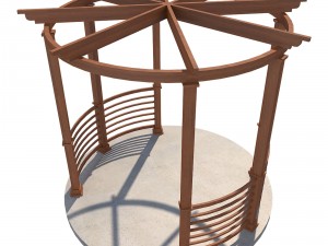 pergola 16 Modèle 3D