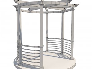 pergola 16 Modèle 3D
