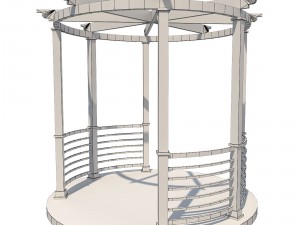 pergola 16 Modèle 3D