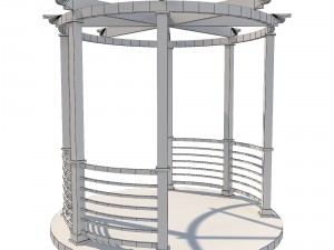 pergola 16 Modèle 3D