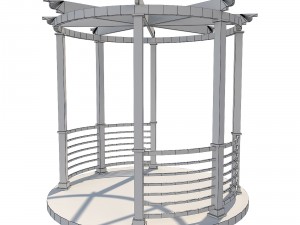 pergola 16 Modèle 3D