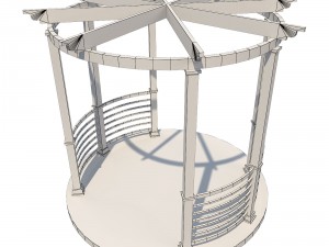 pergola 16 Modèle 3D