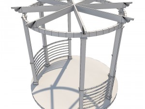 pergola 16 Modèle 3D