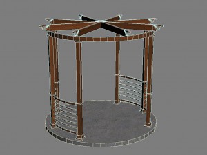 pergola 16 Modèle 3D