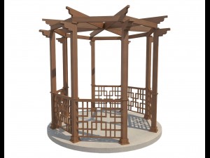pergola 17 3D मॉडल