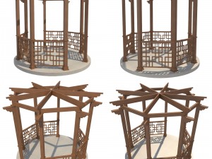 pergola 17 3D मॉडल
