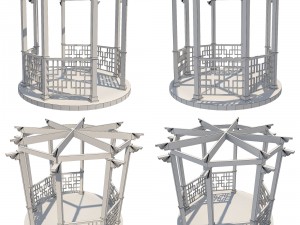 pergola 17 3D मॉडल