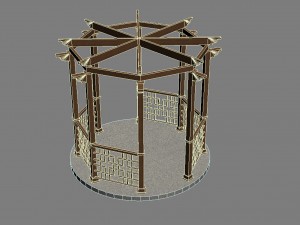 pergola 17 3D मॉडल