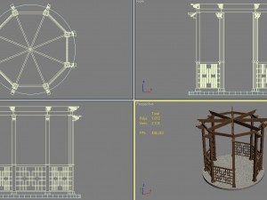 pergola 17 3D मॉडल
